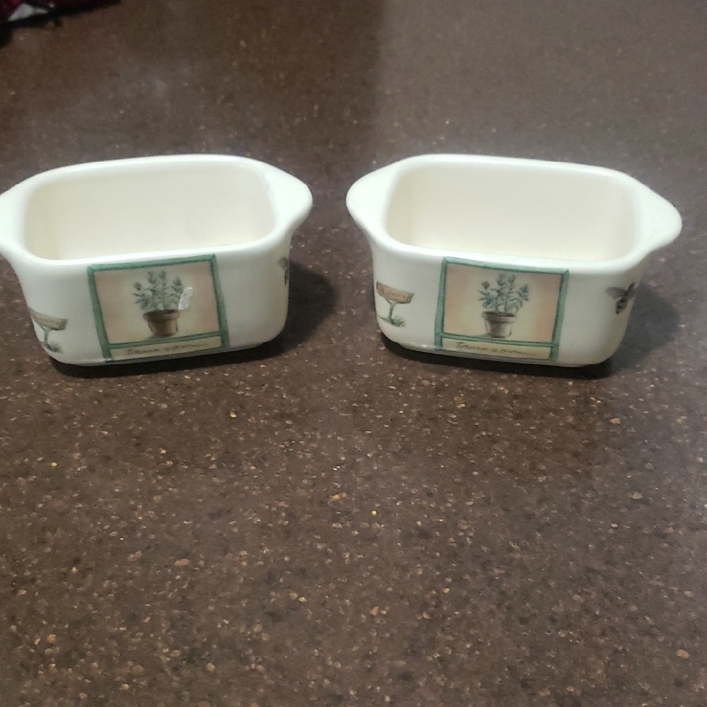 PFALTZGRAFF Decorative Ceramic SUGAR package Holders.